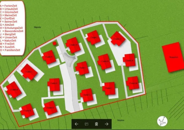 0033 Overzicht 2 B Legenda plattegrond Fanningberg
