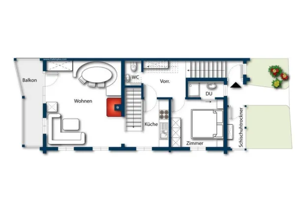 0033 KL Vriens plattegrond 2
