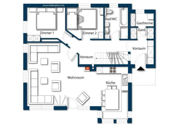 0030 KL Zwillings Asten 1 plattegrond 1